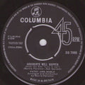 Patsy Ann Noble : Accidents Will Happen (7", Single)