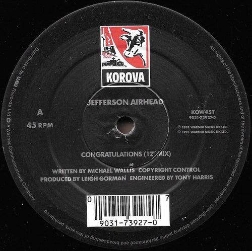 Airhead (3) : Congratulations (12", Ltd)