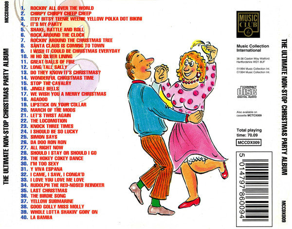Sheila Gott, Steve Butler (8), Gordon Lorenz : The Ultimate Non-Stop Christmas Party Album (CD, Mixed)