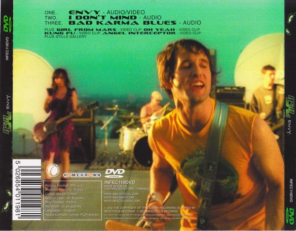 Ash : Envy (DVD-V, Single, PAL)