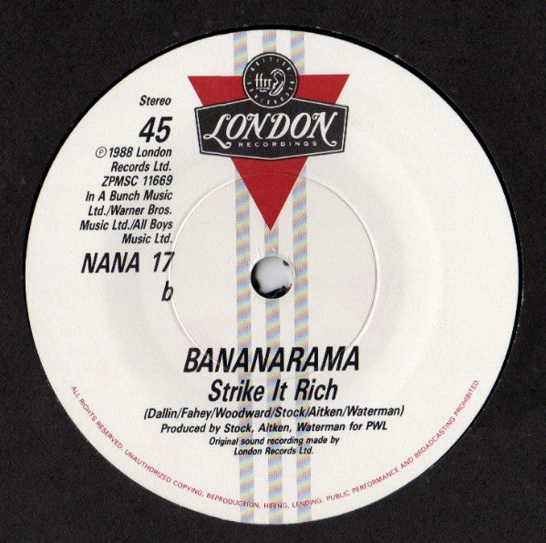 Bananarama : Love, Truth & Honesty (7", Single, Whi)