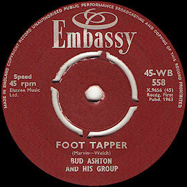 Bud Ashton And His Group : Foot Tapper / Robot (7")