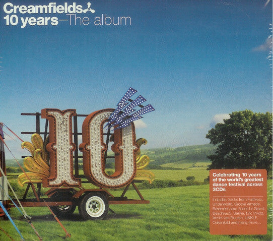 Various : Creamfields 10 Years - The Album (3xCD, Mixed)