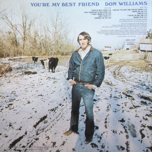 Don Williams (2) : You're My Best Friend (LP, Album)