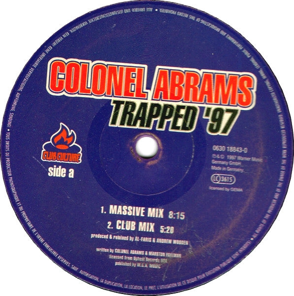 Colonel Abrams : Trapped '97 (12")