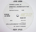 George Llanes, Jr. : Spiritual Journey (12", Promo)