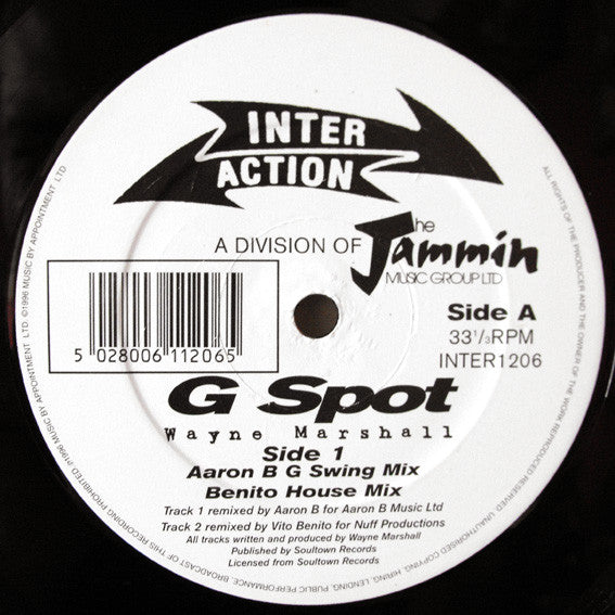 Wayne Marshall (3) : G Spot (12")