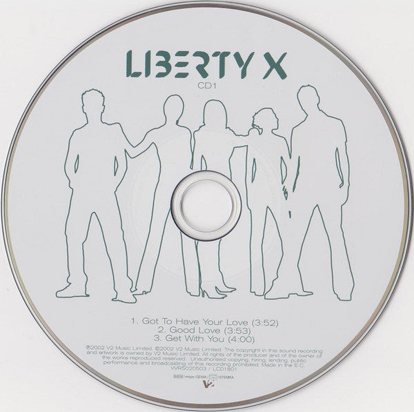 Liberty X : Got To Have Your Love (CD, Single, CD1)