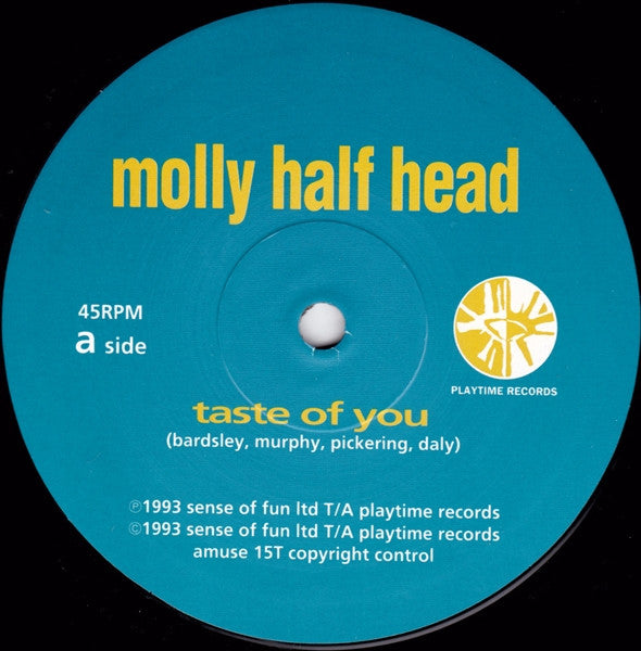 Molly Half Head : Taste Of You (10", Single)