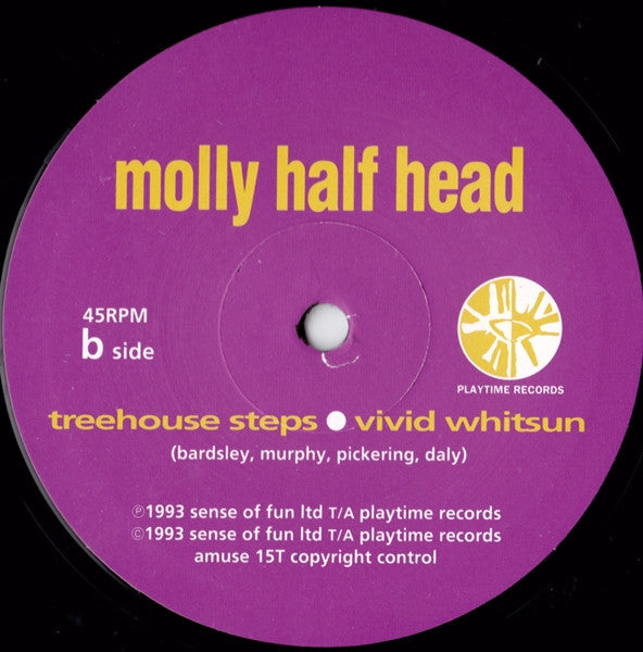 Molly Half Head : Taste Of You (10", Single)