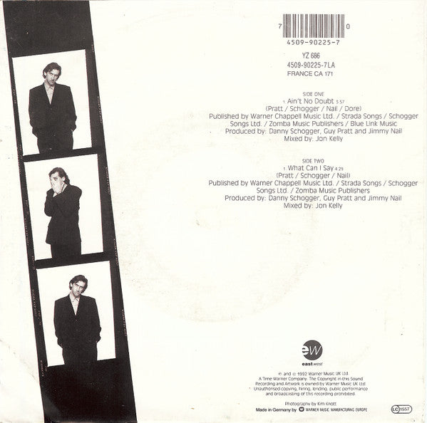 Jimmy Nail : Ain't No Doubt (7", Single, Sma)