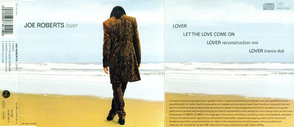 Joe Roberts : Lover (CD, Single)