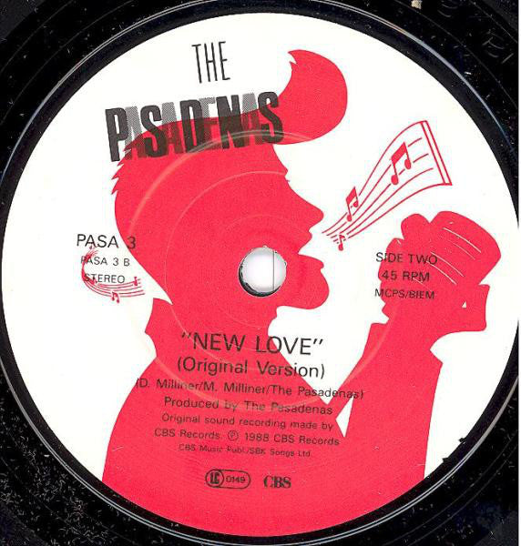 The Pasadenas : Enchanted Lady (7", Single)