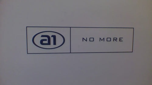A1 : No More (12", Promo)