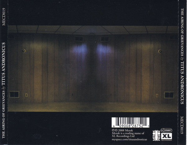 Titus Andronicus : The Airing Of Grievances (CD, Album)