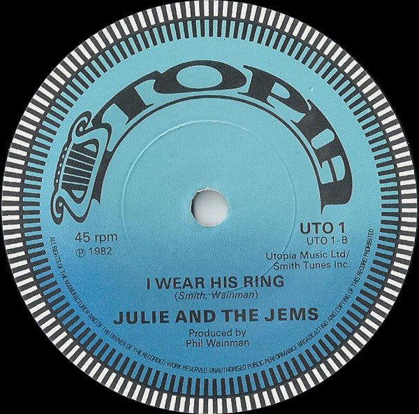 Julie And The Jems : 1-2-3 (7")
