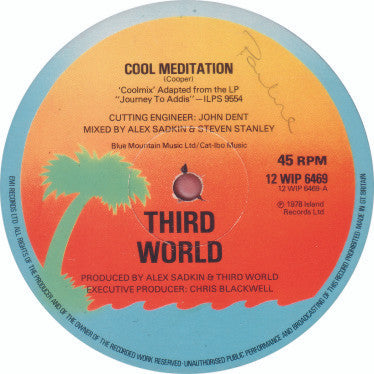 Third World : Cool Meditation / Journey To Addis (12", Single)