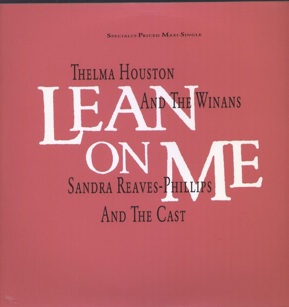 Thelma Houston : Lean On Me (12")