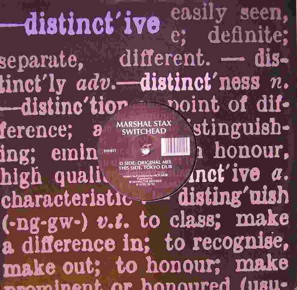 Marshal Stax : Switchead (12")