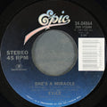 Exile (7) : She's A Miracle / I've Never Seen Anything (7", Single, Styrene, Pit)