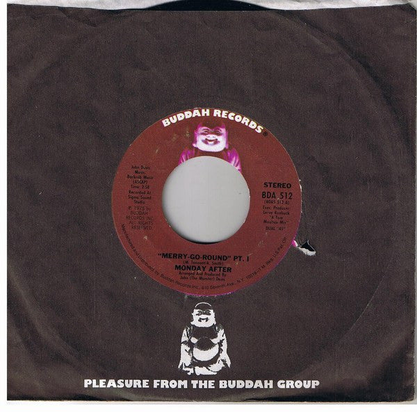 Monday After : Merry-Go-Round (7", Single, Styrene)