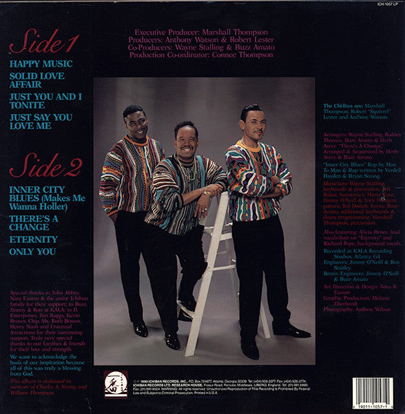The Chi-Lites : Just Say You Love Me (LP, Album)