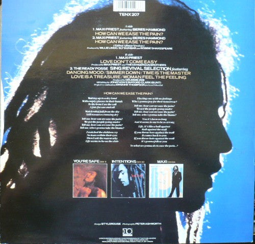 Maxi Priest : How Can We Ease The Pain? (12", Single)