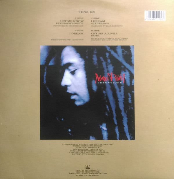 Maxi Priest : Let Me Know / I Dream (2x12", Single, Ltd)