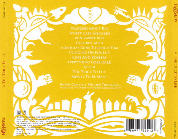 The Hoosiers : & The Trick To Life (CD, Album, Enh, Yel)