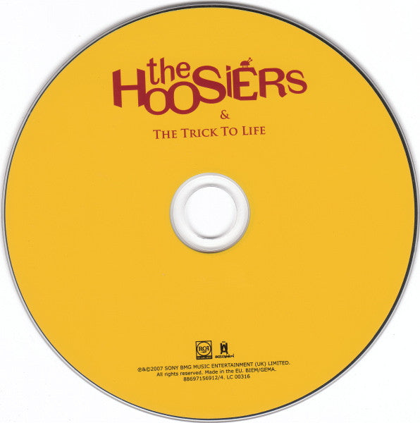 The Hoosiers : & The Trick To Life (CD, Album, Enh, Yel)
