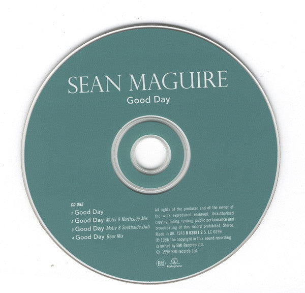 Sean Maguire : Good Day (CD, Single, CD1)