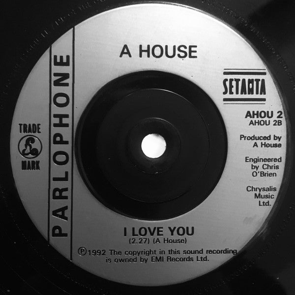 A House : Take It Easy On Me (7", Single)