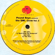 Pound Boys Presents The SML Crew : Vol. 2 (12")
