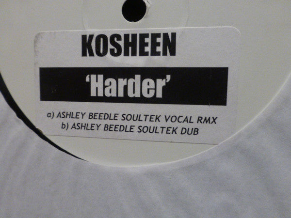 Kosheen : Harder (12", W/Lbl, Sti)