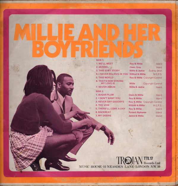 Various : Millie And Her Boyfriends (LP, Comp)