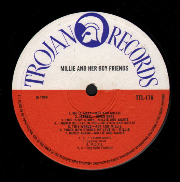 Various : Millie And Her Boyfriends (LP, Comp)