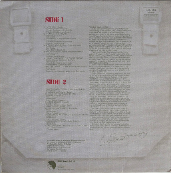 Don Estelle & Windsor Davies : Sing Lofty (LP, Album, Pur)
