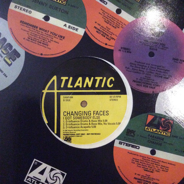 Changing Faces : I Got Somebody Else (12", Promo)