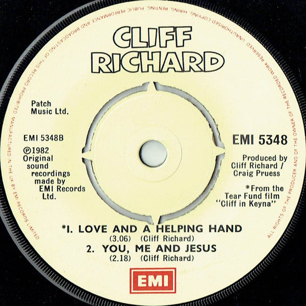 Cliff Richard : Little Town (7", Single, 4-P)