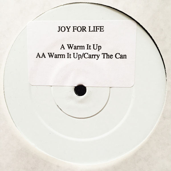 Joy For Life : Warm It Up (12", W/Lbl)