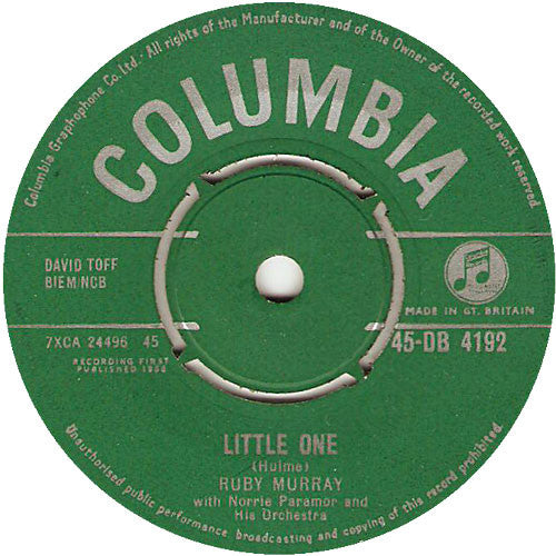 Ruby Murray : Real Love (7", Single)