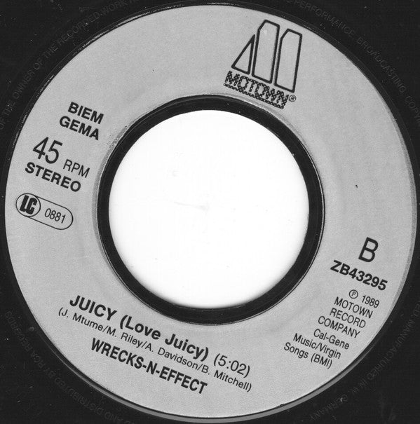 Wrecks-N-Effect : Juicy (7", Single)