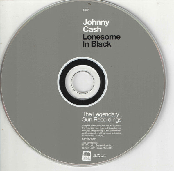 Johnny Cash : Lonesome In Black - The Legendary Sun Recordings (2xCD, Comp)