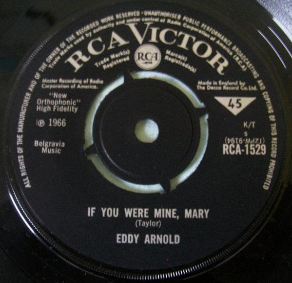 Eddy Arnold : If You Were Mine, Mary / Molly Darling (7")