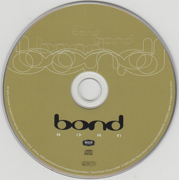 Bond (3) : Born (CD, Album, S/Edition)