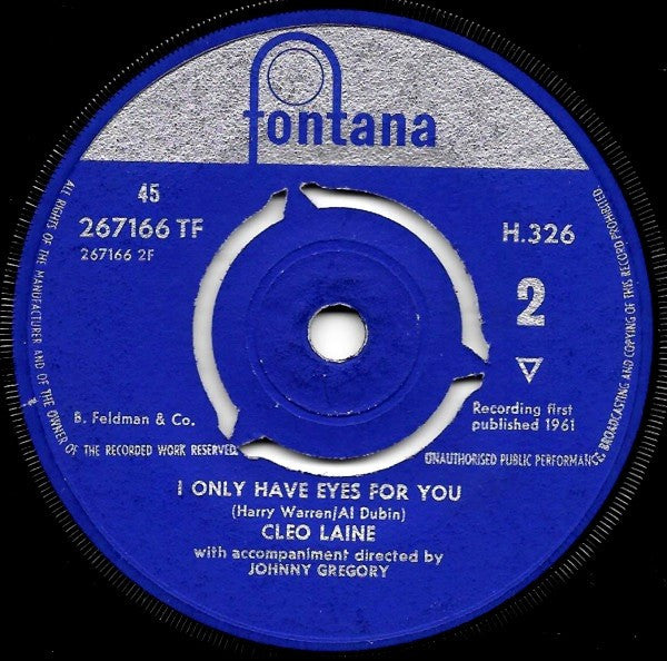 Cleo Laine : You'll Answer To Me  (7")