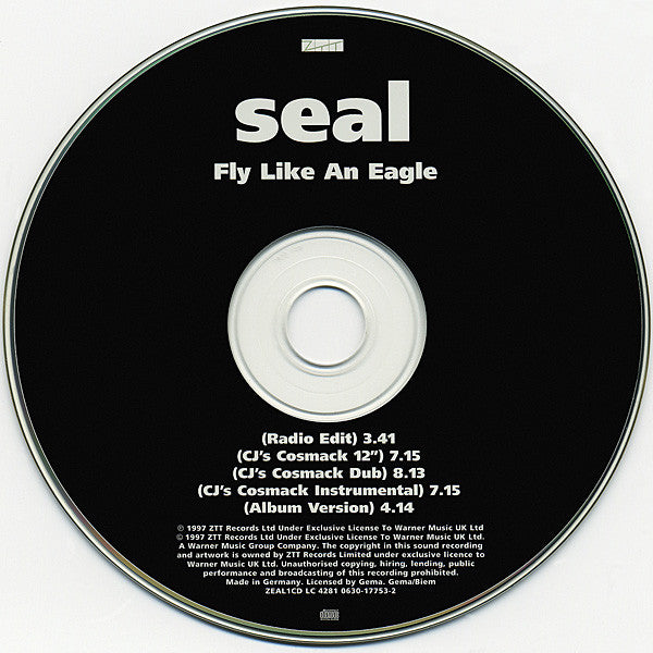 Seal : Fly Like An Eagle (CD, Maxi)