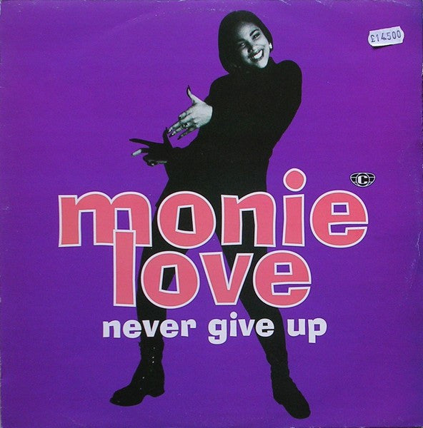 Monie Love : Never Give Up (12", Single)