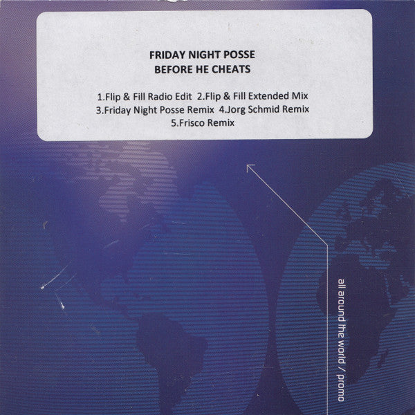 Friday Night Posse : Before He Cheats (CD, Single, Promo)