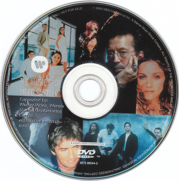 Various : Music DVD - Video Sampler (DVD-V, Promo, Smplr, Multichannel, PAL, DVD)
